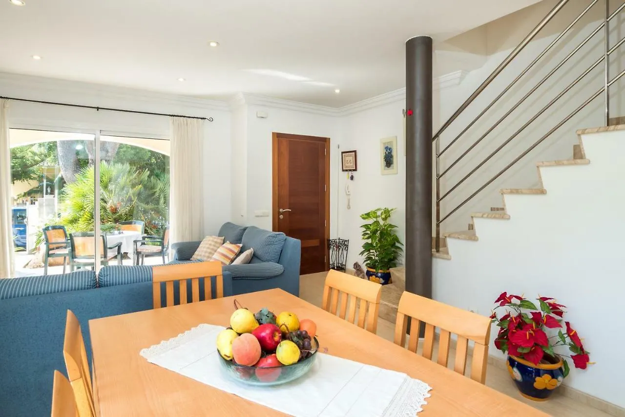 Villa Tamarells With Garden Next To Alcudia Beach Port de Alcudia  Spain