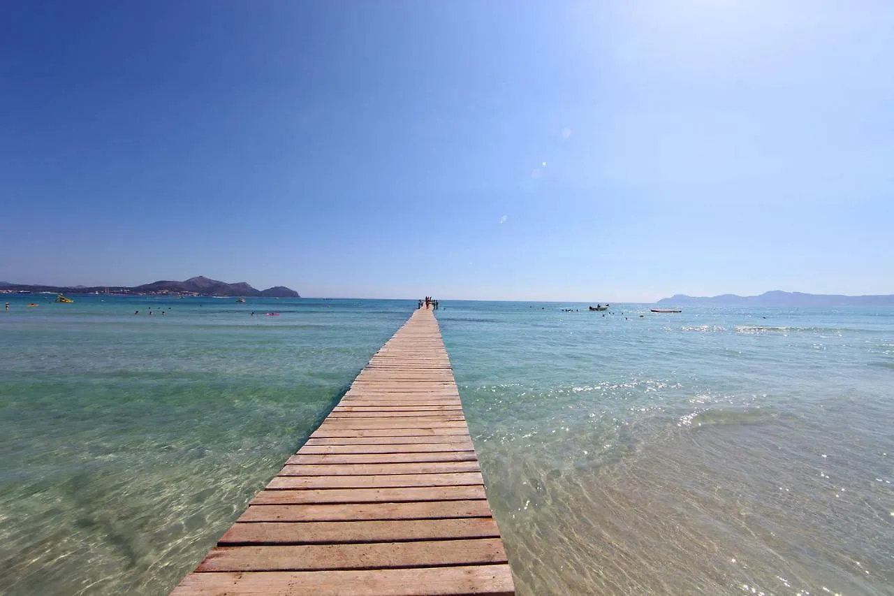 Villa Tamarells With Garden Next To Alcudia Beach Port de Alcudia